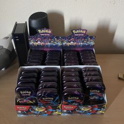 Mega Heroes Mini Tin Displays (38 Tins)
