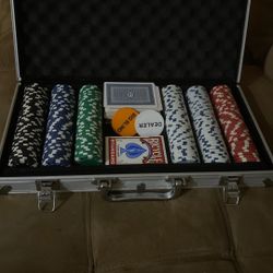 Poker Chips And Cards