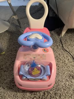 Disney Princess  Ride On Or Push Toy