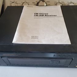 Sony FM-AM Receiver