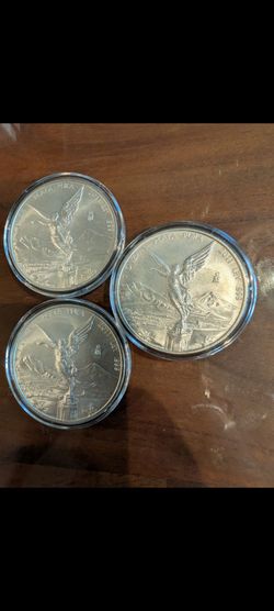 Libertad 1oz silver coin mexico
