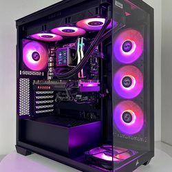 AMD RX 6800XT, Ryzen 5 5600 XT, 32GB RAM, 1TB SSD, RGB Gaming PC