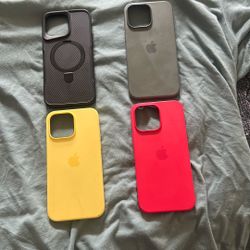 14 iPhone Pro Max. Apple Cases$ 5 Each In Excellent Condition 