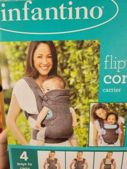 Infantino flip 4-in-1 convertible baby carrier