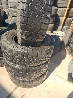 Used Set Of Goodyear Tires 275 65 18