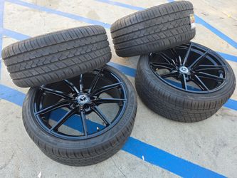 20"staggerd Varro Flo-form Wheels & New Tires For MERCEDES BENZ SL400 2018-2023