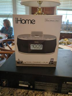 I Home FM Stereo Alarm Clock.