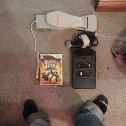 guitar hero microphone and instruments
