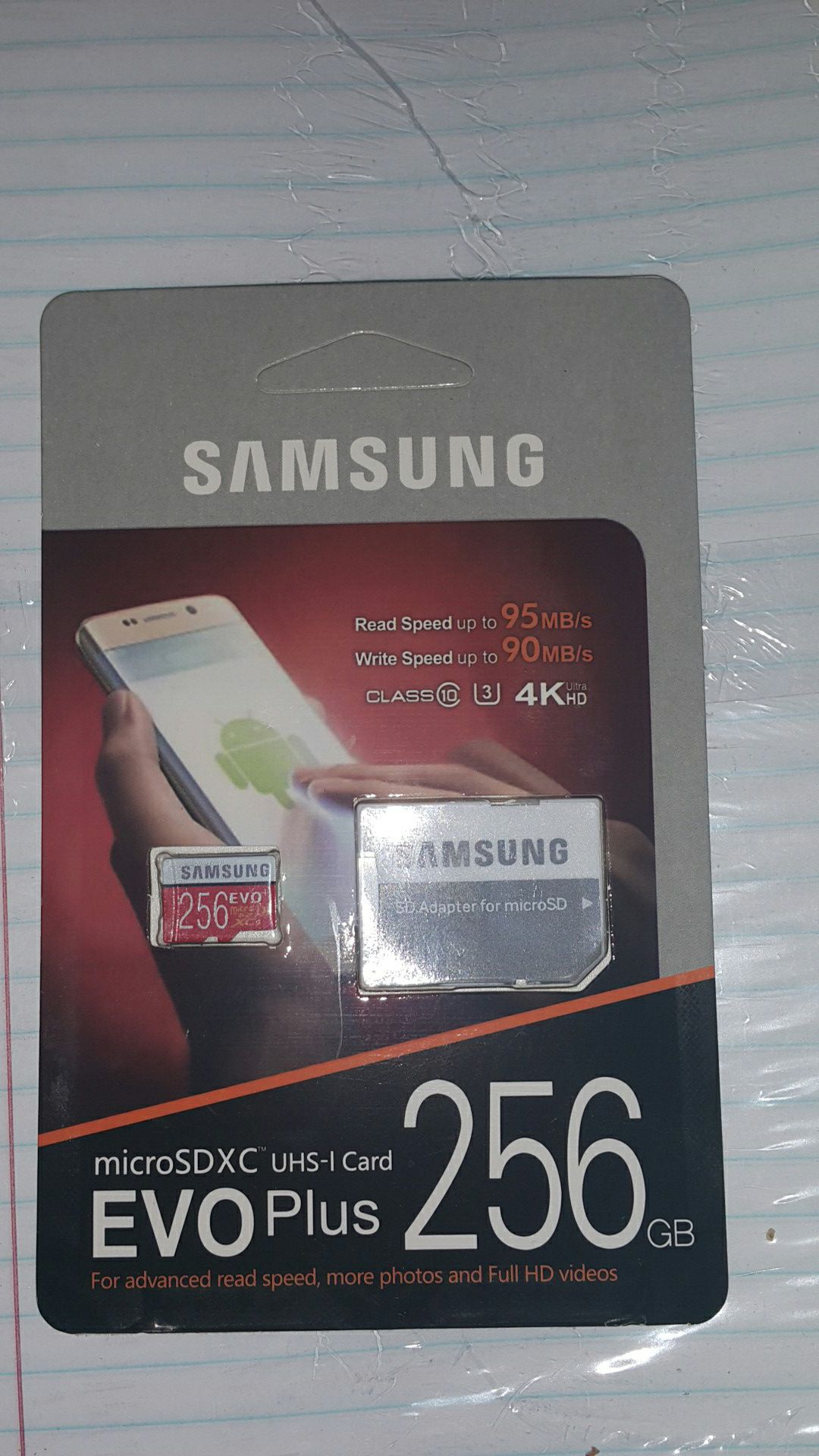 Samsung 256 Gig microSdXC memory Card