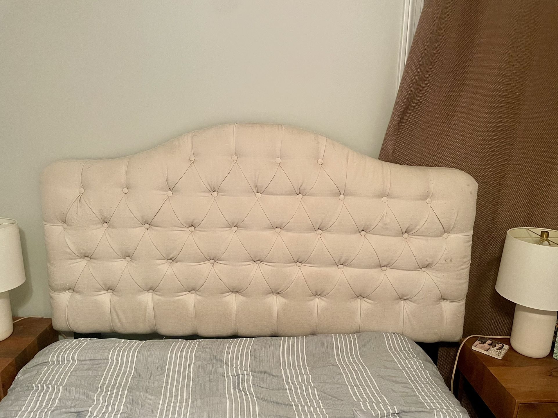 Queen/Full Size Fabric Headboard