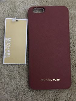 Open Box Brand New Michael Kors Letter iPhone 6 Plus Case: Brick