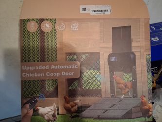 Automatic chicken coop door