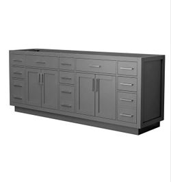 Tocador de baño de 84" (solo gabinete) nuevo