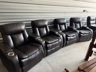 Power Reclining Theater Chairs