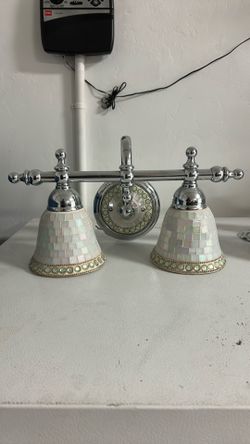 Two piece vanity set
