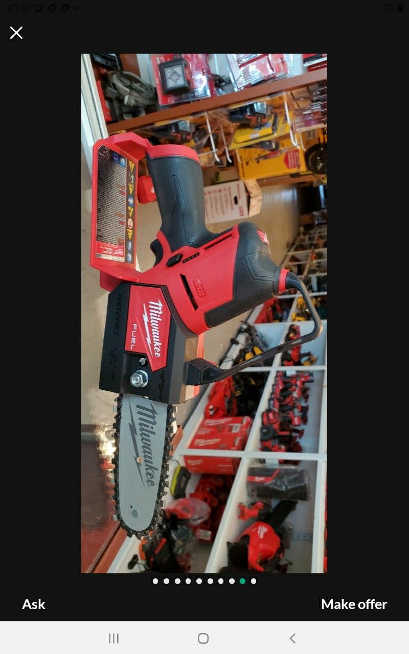 MILWAUKEE M12 HATCHET FUEL BRUSSHLES TOOL ONLY SOLO LA HERRAMIENTA