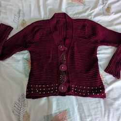 Women's sweater cardigan