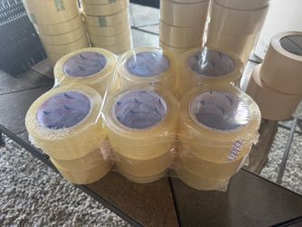 18 rolls of Clear Packing Tape,Rolls Heavy Duty Packaging Tape for Shipping Packaging Moving Sealing, Thicker Clear Packing Tape, 1.88 inches Wide,