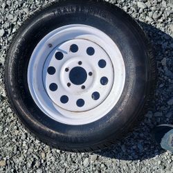 Trailer Spare Tire 15"