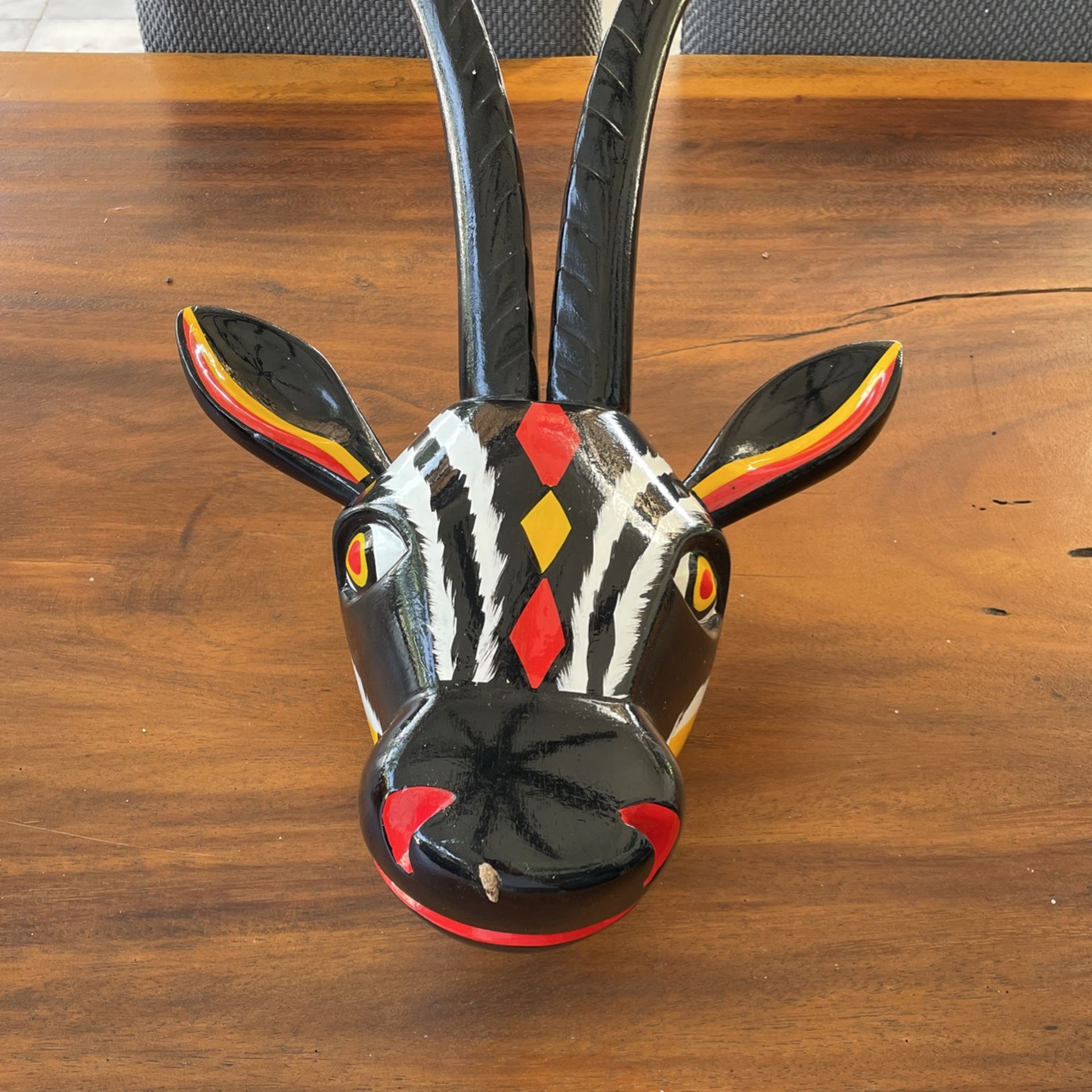Original Wooden Colombian Mask