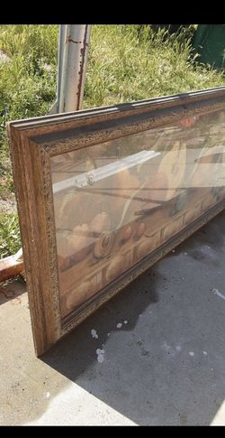 framed painting