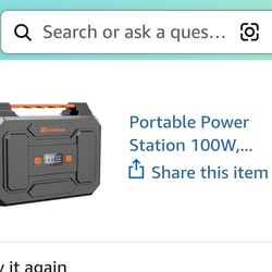 Portable Power Station.
