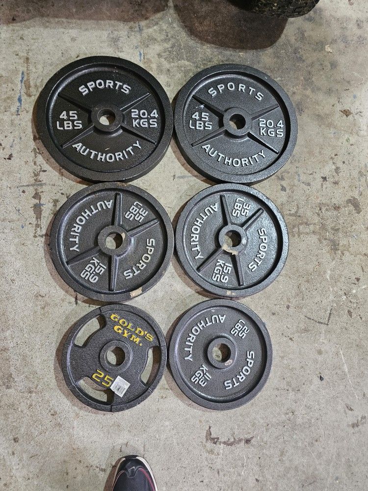 210lbs Olympic 2" weights