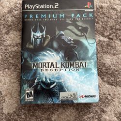 Mortal Kombat Deception Premium Pack For Playstation 2