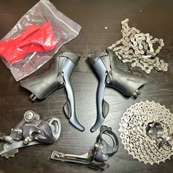 Shimano Claris ST-2400 2x8speed Groupset FD RD STI Chain Cassette