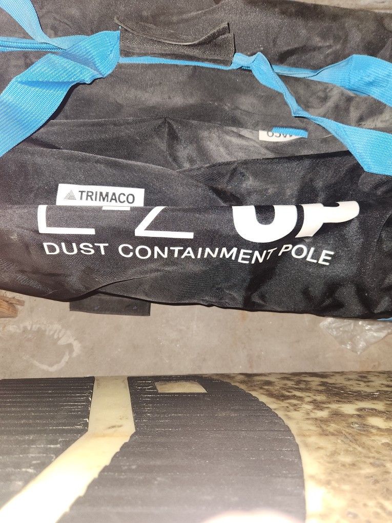 Dust Containment Poles.