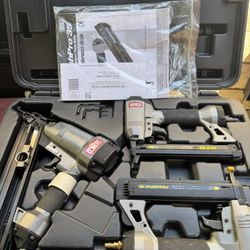 Senco Nail  and  Staple Gun - 3 Set Combo