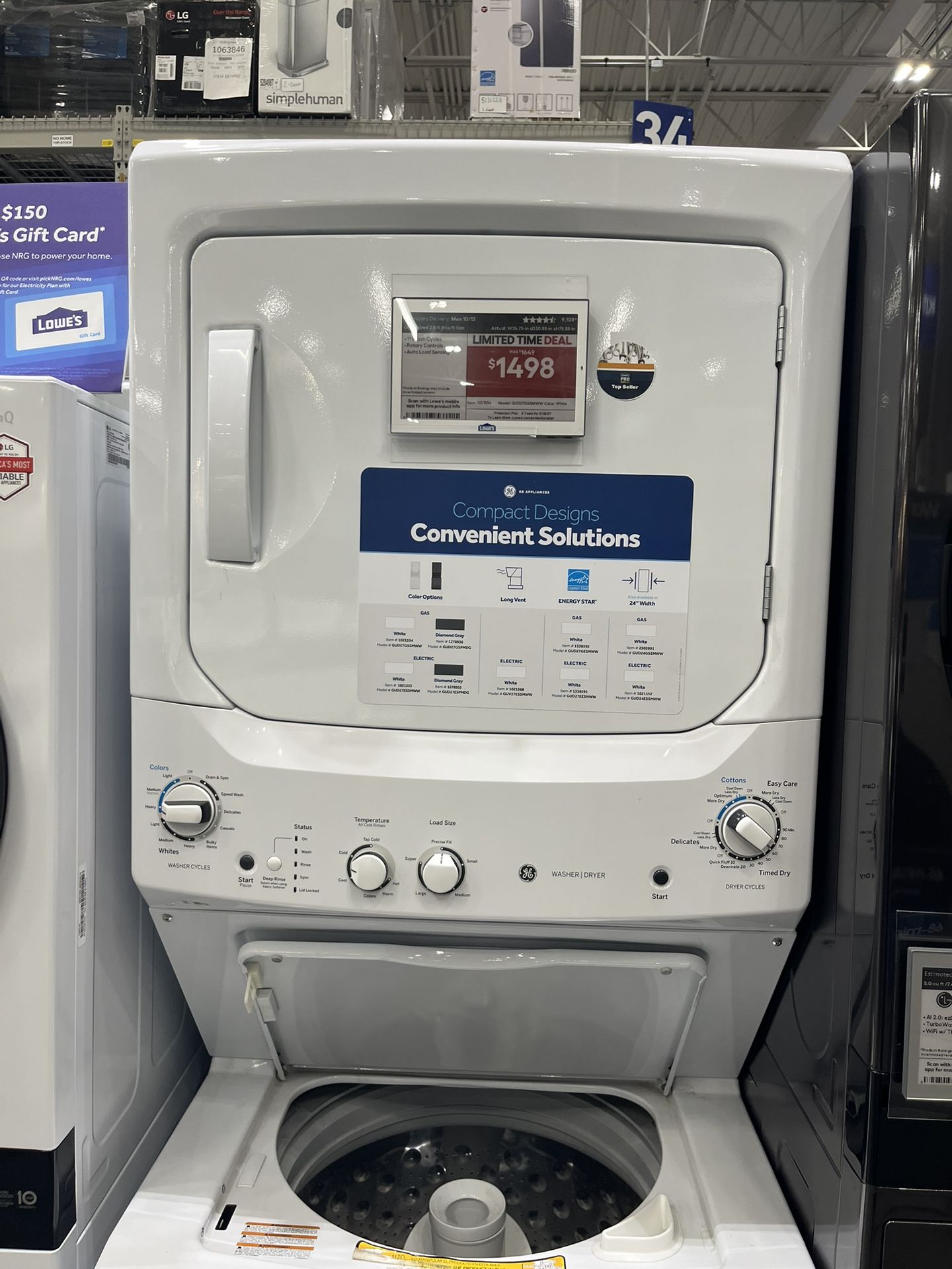 Stackable Washer And Dryer