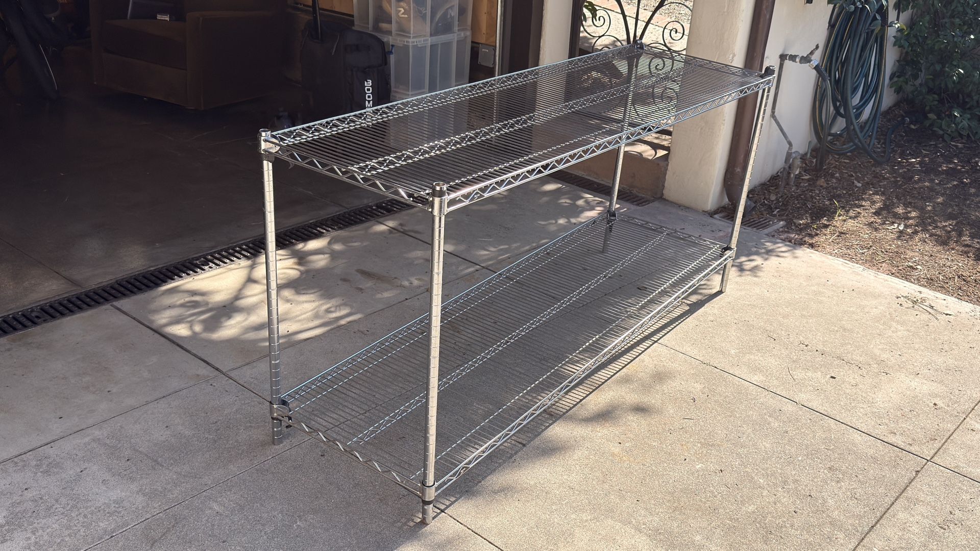 Chrome Metro Shelving