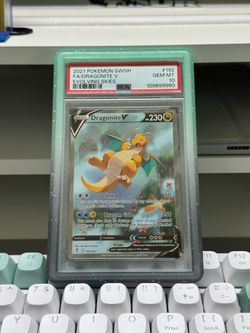 Pokemon Dragonite V PSA 10