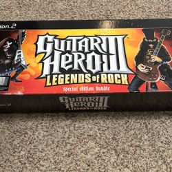 Ps2 Guitar Hero Legends Of Rock 