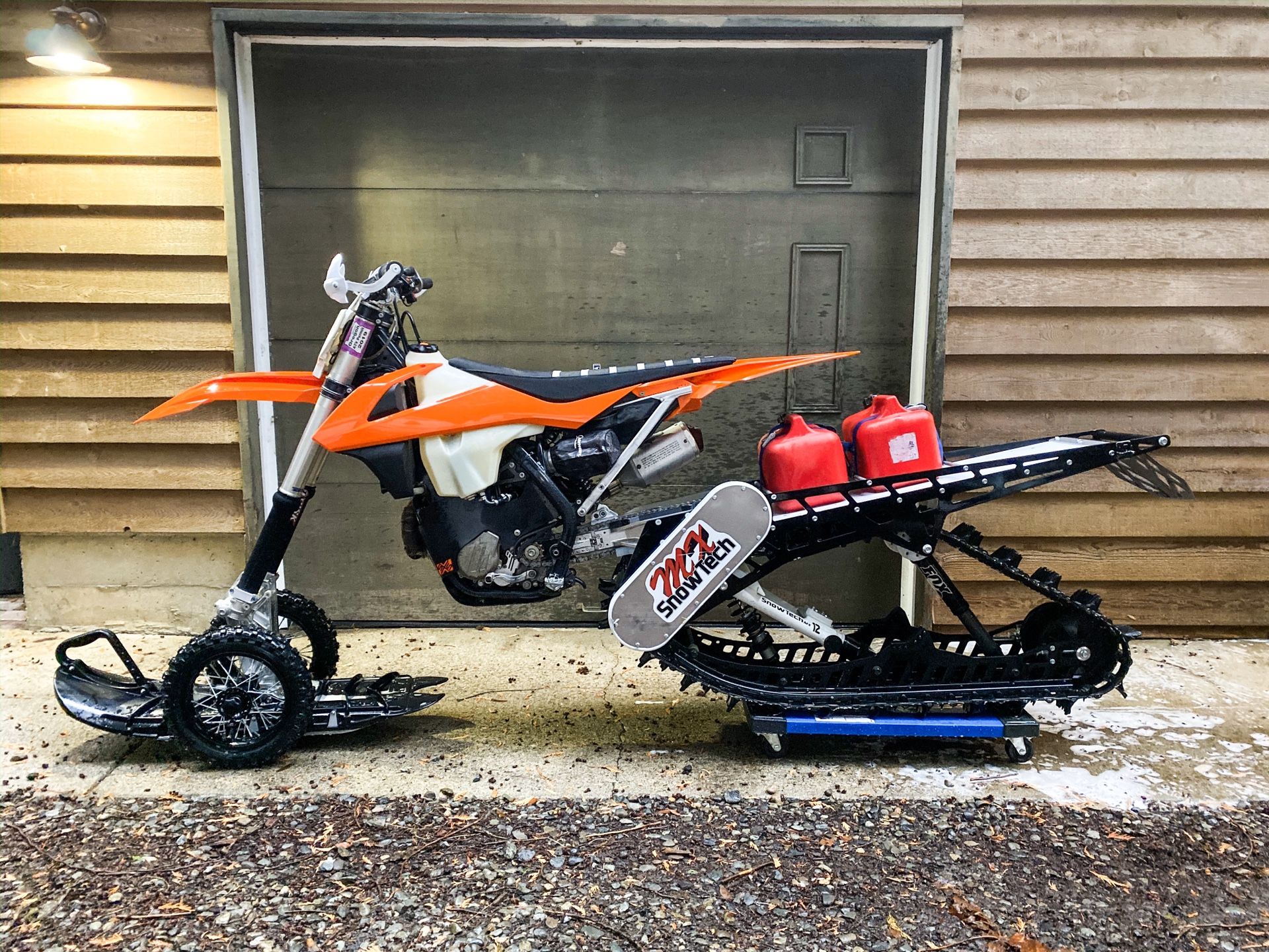 2016 KTM 450 Snowbike