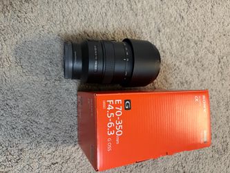 Sony E70-350mm F4.5-6.3 G OSS