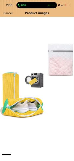 2 Shoe Laundry Bag & 1 Mesh Wash Bag Set