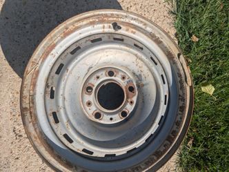 Chevy rally wheel