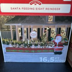 Airblown Santa Inflatable Never Used Totally New