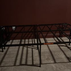 Full Sized Platform Bed Frame Lightly Used 