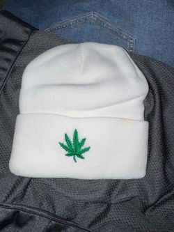 White Beanie Hat
