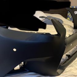 Replacement Front Primed Bumper Cover, For Models With F Sport Package, With Parking Aid Sensor Hole