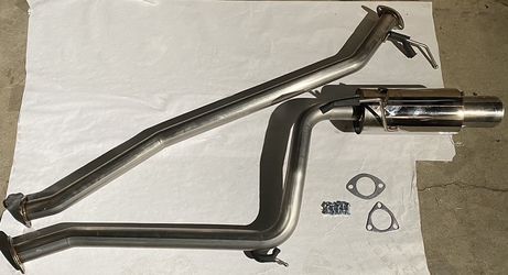 HONDA ACCORD 2DR 2.4L stainless steel catback exhaust system