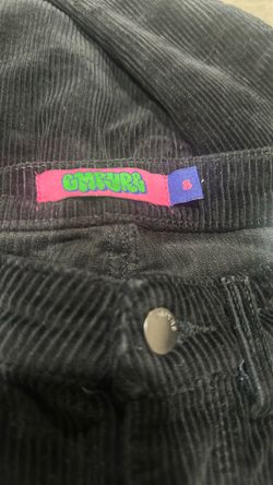 Junior Empyre Corduroy Cargo Black Pants