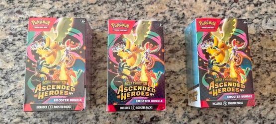 Pokemon Ascended Heroes Booster Bundle