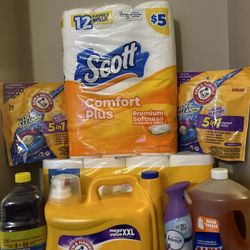 Household Bundle Arm & Hammer/Scott/Bounty