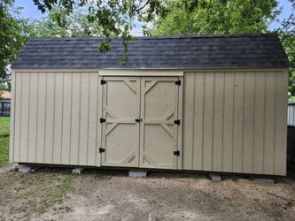 12×20 Double Lofted Barn Shed