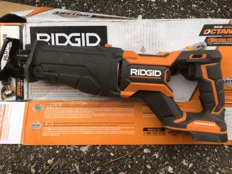 RIDGID Octane Brushless 18V Reciprocating Saw Model - R8643 - Tool Only