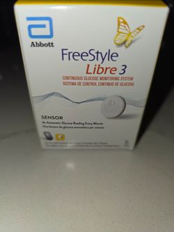 Freestyle Libre 3 sensors